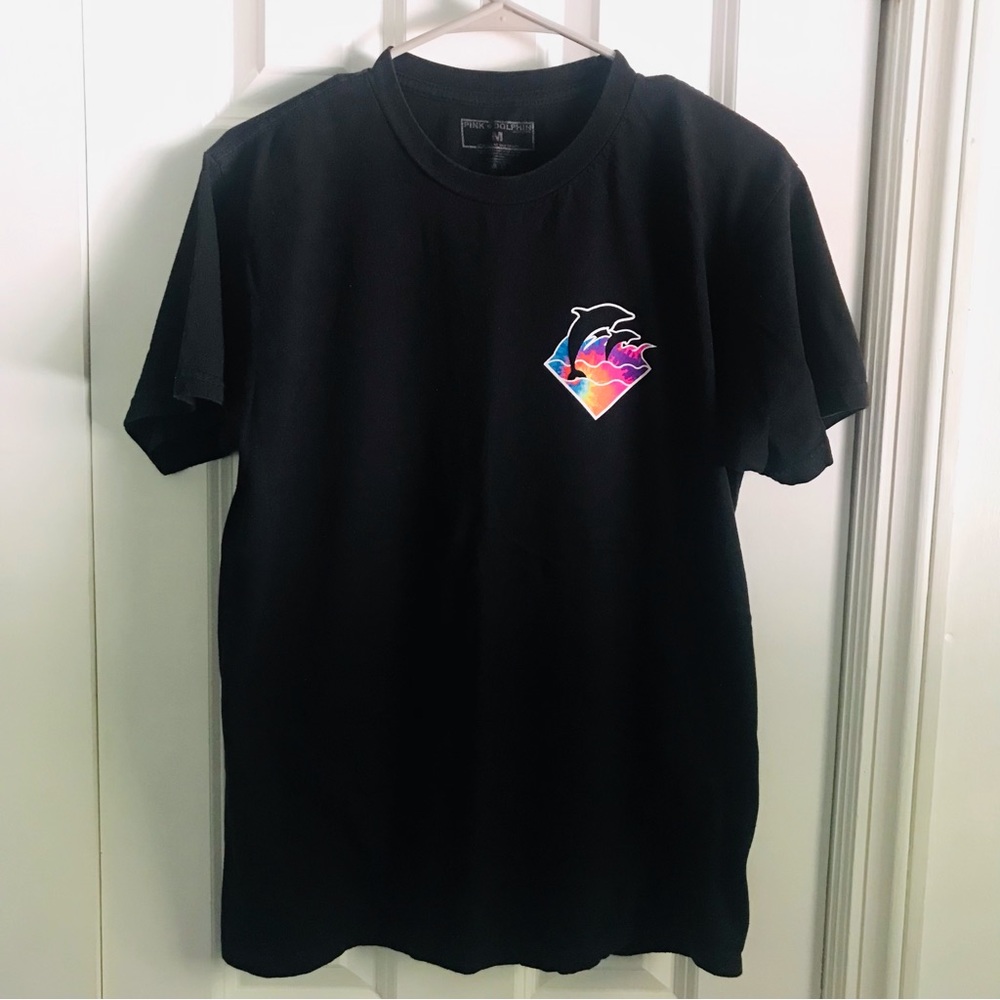 Pink Dolphin Logo Tee